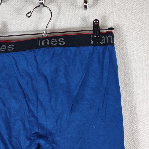 Hanes Blue Black Red Recycled Poly Tencel Span Comfort Flex Fit Boxer Brief Sz L - Picture 12 of 16